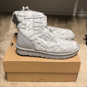 Knit Ugg boots